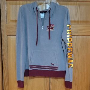 Central Michigan University Quarter-Zip Hoodie